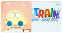 Sparkly Lift the Flaps Board book Collection 3 Book Set (Opposites, Vehicles, Animal Sounds)