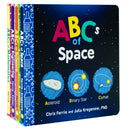 My First Science Library ABCs 4 Board Book Set By Chris Ferrie ( (Space,Science,Engineering,Mathematics )