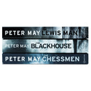 Lewis Trilogy Collection Peter May 3 Books Set (The Lewis Man, The Blackhouse, The Chessmen)