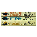 Mike Hollow Blitz Detective Series 3 Book Set ( The Blitz Detective ,The Stratford Murder, The Custom House Murder )