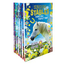 Sunshine Stables Series 6 Book Set By Olivia Tuffin (Poppy and the Perfect Pony, Sophie and the Spooky Pony, Gracie and the Grumpy Pony, Jess and the Jumpy Pony, Amina and the Amazing Pony & Willow and the Whizzy Pony)