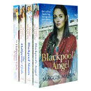 Maggie Mason Collection 4 Books Set (Blackpool's Angel, Blackpool Sisters, The Halfpenny Girls at War, The Halfpenny Girls)