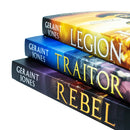 Geraint Jones The Raven and the Eagle Series 3 Books Collection Set (Rebel, Traitor, Legion)