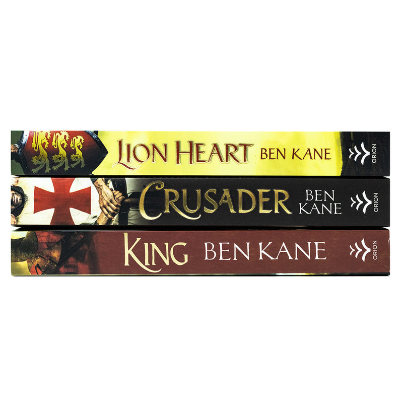 Richard the Lionheart Collection 3 Books Set By Ben Kane (Crusader, Lionheart &  King)