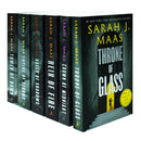 Throne Of Glass Series Sarah J Maas 6 Books Collection Set, Tower Of Dawn