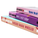 Casey McQuiston Collection 3 Books Set (One Last Stop/ Red, White & Royal Blue/ I Kissed Shara Wheeler)