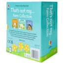 That's Not My... Farm Series By Fiona Watt And Rachel Wells 3 Books Collection Boxset (That's not my lamb, That's not my duck, That's not my donkey)