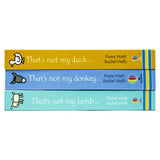 That's Not My... Farm Series By Fiona Watt And Rachel Wells 3 Books Collection Boxset (That's not my lamb, That's not my duck, That's not my donkey)