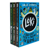 Loki: A Bad Gods Guide Series By Louie Stowell 3 Books Collection Set (Loki: A Bad Gods Guide to Being Good, Loki: A Bad Gods Guide to Taking the Blame, Loki: A Bad Gods Guide to Ruling the World)