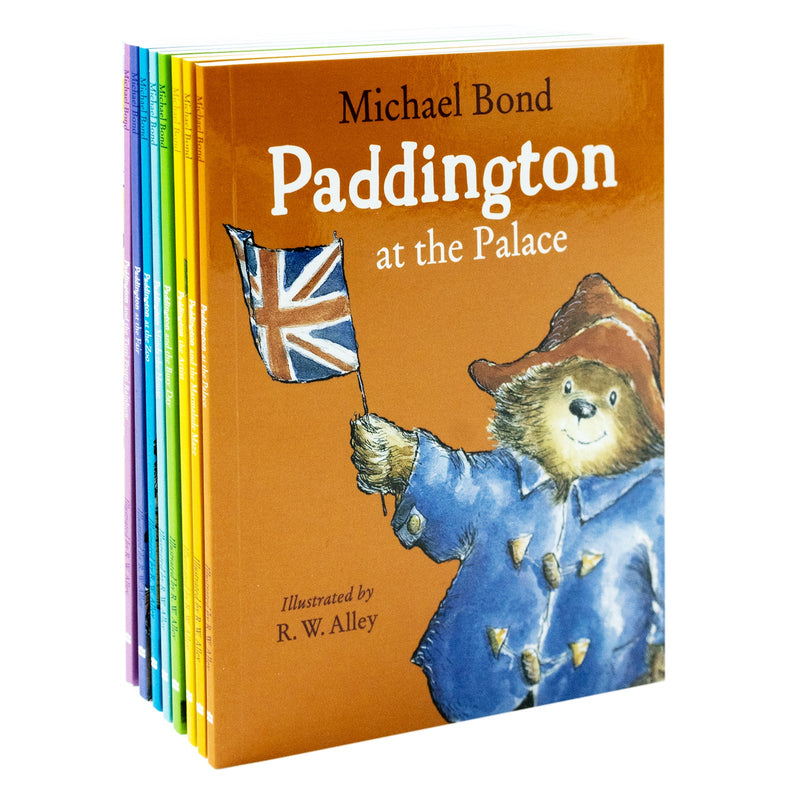 Paddington Suitcase Eight funny Paddington Bear picture books for children in a gift set carry case