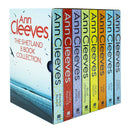 Shetland Series 8 Books Set Collection by Ann Cleeves, Raven Black, Wild Fire...