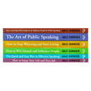 Dale Carnegie Personal Development 6 Books Collection Set Art of Public Speaking