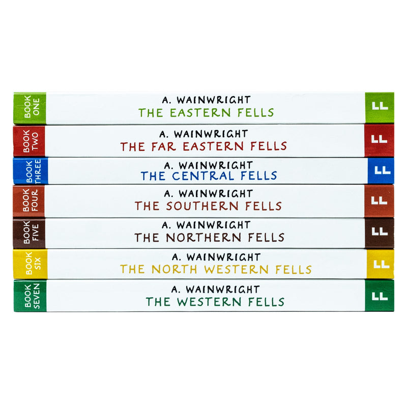 The Pictorial Guides To The Lakeland Fells 7 Books Set By Ullswater & Birk Fell