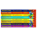 Dragon Storm Series Collection 8 Books Set By Alastair Chisholm (Tomás and Ironskin, Cara and Silverthief, Ellis and Pathseeker, Mira and Flameteller, Kai and Boneshadow, Erin and Rockhammer,Connor and Lightspirit,Skye and Soulsinger)