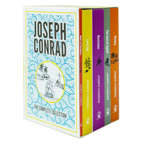 Joseph Conrad: The Complete Collection 5 Books Box Set (Victory, The Secret Agent, Nostromo, Lord Jim, Heart of Darkness)