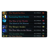 H.G. Wells Book Collection 8-Book Box Set – The War of the Worlds, Time Machine, Invisible Man & More | Classic Sci-Fi Fiction Novels