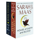 Sarah J Maas Crescent City Series 2 Books Collection Set (House of Sky and Breath, House of Earth and Blood)