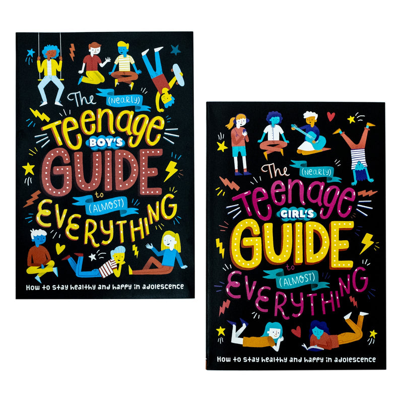 Sharie Coombes Collection 2 Books Set (The (Nearly) Teenage Girl's Guide to (Almost) Everything & The (Nearly) Teenage Boy's Guide to (Almost) Everything)