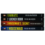 Freida Mcfadden 4 Books Set Collection ( The Housemaid Secret, The Housemaid, The Locked Door, The Inmate)