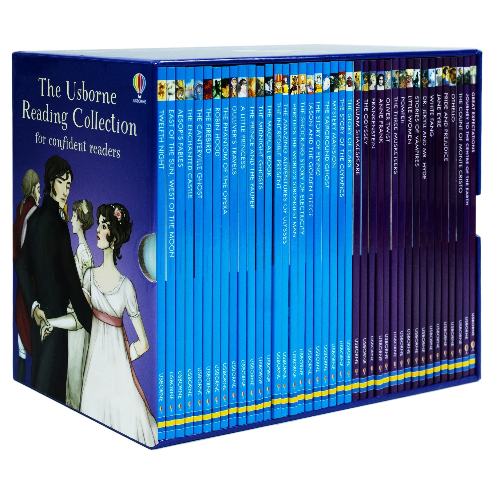 Usborne Reading Library - Confident Readers Collection 40 Books Box Se ...