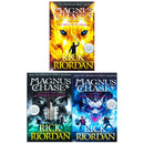Magnus Chase and the Gods of Asgard Series 3 Book Set by Rick Riordan – Norse Mythology, YA Fantasy, Heroes, Action, Epic Adventure, Paperback