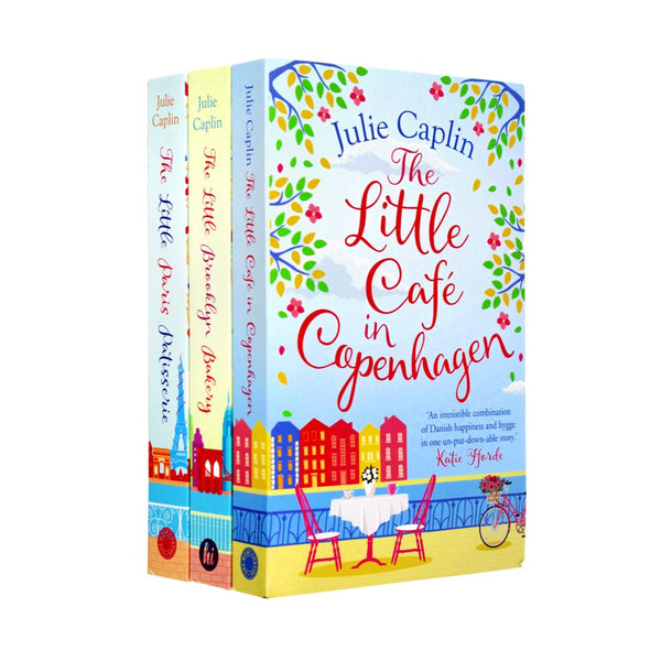 Romantic Escapes 3 Books Collection Set By Julie Caplin ( The Little Paris, The Little Brooklyn, The Little Cafe)