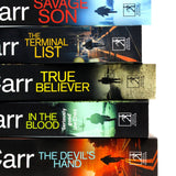 Jack Carr James Reece Series 5 Book Set Collection (In the Blood, The Devils Hand,  The Terminal list, Savage Son, True Beliver )