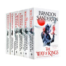 The Stormlight Archive Series 6 Books Collection Set by Brandon Sanderson (Words of Radiance Part 1 & 2, The Way of Kings Part 1 & 2 & Oathbringer Part 1 & 2)