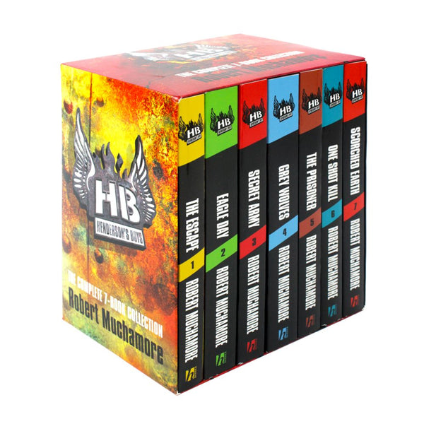 Hendersons Boys Collection 7 Books Box Set Robert Muchamore