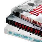 The Saboteur of Auschwitz, Fishers of Men, Double Agent 3 Books Collection Set