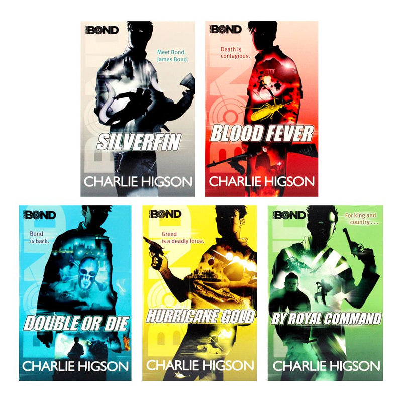 Young Bond Series 5 Book Set Collection By Charlie Higson