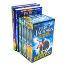 Percy Jackson and the Olympians Series 7 Books Collection Set By Rick Riordan