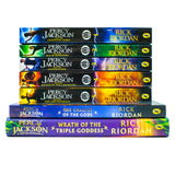 Percy Jackson and the Olympians Series 7 Books Collection Set By Rick Riordan