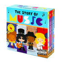 The Story of Music Little People and Pop Artists Series 4 Books Collection Box Set by Little Tiger