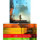 Photo of The Mortal Engines Collection 7 Books Set by Philip Reeve on a White Background
