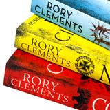 Tom Wilde Series 3-Book Collection by Rory Clements | Thriller Fiction Set – Nemesis, Nucleus, Corpus | Mystery, Suspense & Historical Adventure