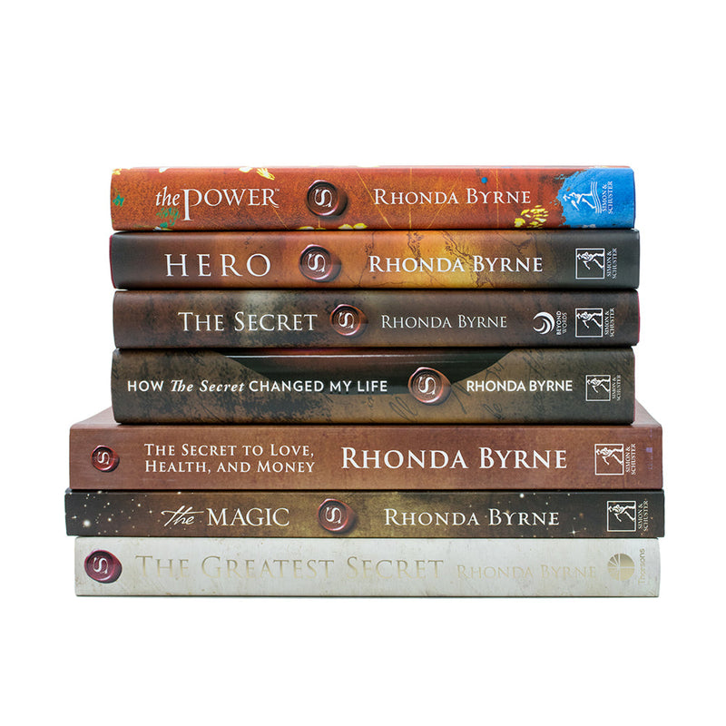 The Secret Series 7 Books Collection Set By Rhonda Byrne (Hero, Power, Magic, The Secret and More!)