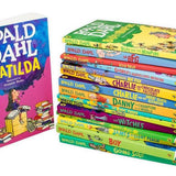 Roald Dahl Collection 16 Book Set – BFG, Matilda, Witches, Twits – Classic Children's Fiction, Kids Adventure Book Age 8+, Bedtime & Fun Reading