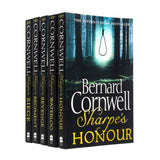 Bernard Cornwell The Sharpe Series 5 Book Collection Set (16-20) – Waterloo, Siege– Historical Fiction, Military Adventure & British History