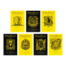 Harry Potter Hufflepuff House Editions Paperback Set: J.K. Rowling - 7 books Set (No Box)