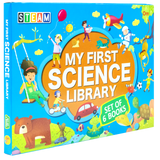 My First Science Library Set Of 6 Books [Level 1-3] By Shweta Sinha Natural World Around Us