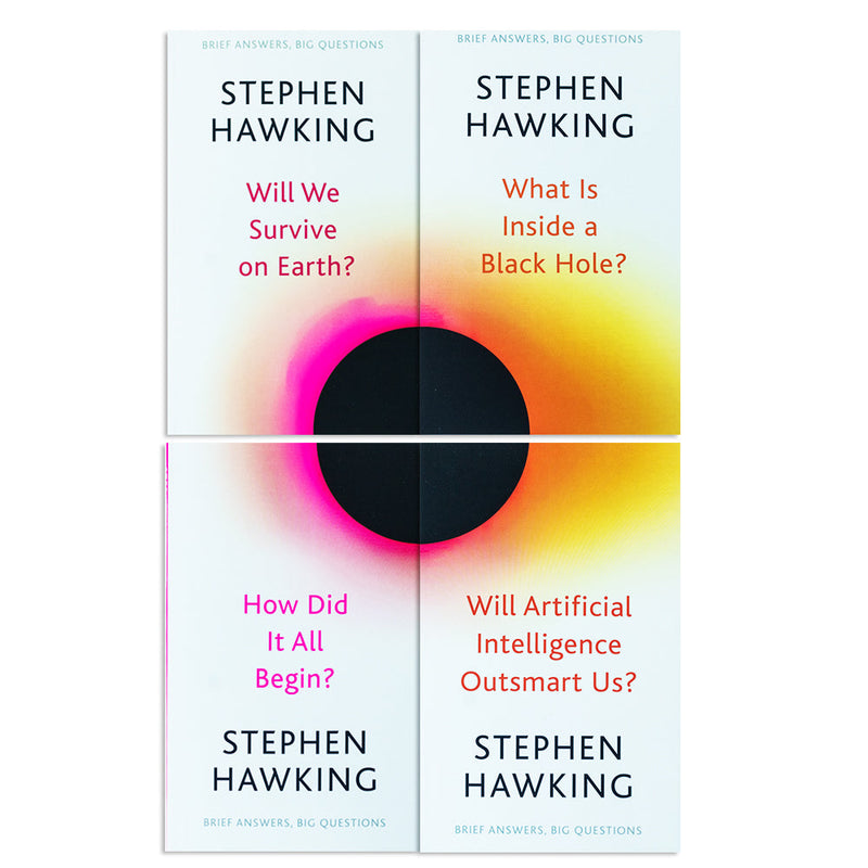 Brief Answers, Big Questions 4 Books Collection Set By Stephen Hawking