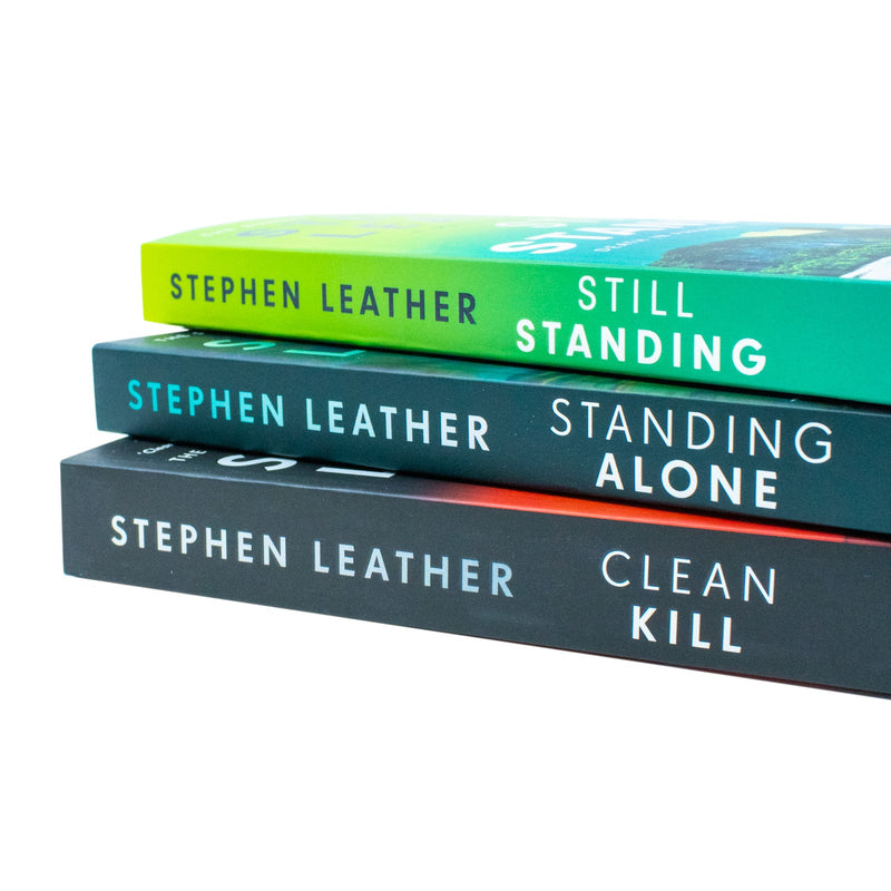 Stephen Leather 3 Books Collection Set [ Clean Kill, Still Standing, Standing Alone ]