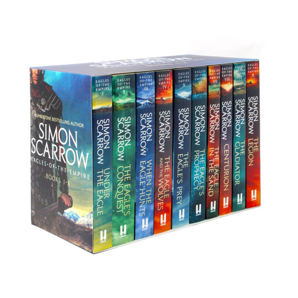 Simon Scarrow Eagles of the Empire Books 1 - 10 Box Set (exclusive)