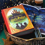 Harry Potter Mina Lima Edition Series Collection 2 Books Set by J.K. Rowling (The Chamber of Secrets and the Philosopher’s Stone)