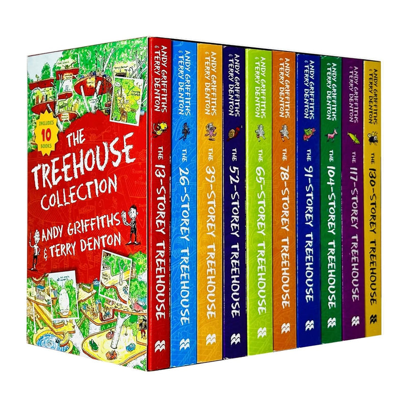 The Treehouse Collection 10 Books Box Set By Andy Griffiths