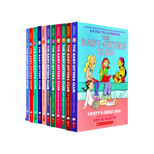 The Baby-Sitters Club Graphic Novels 11 Books Set Collection by Ann M. Martin