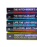 The Complete Hitchhiker's Guide to the Galaxy Boxset New Cover By Douglas Adams