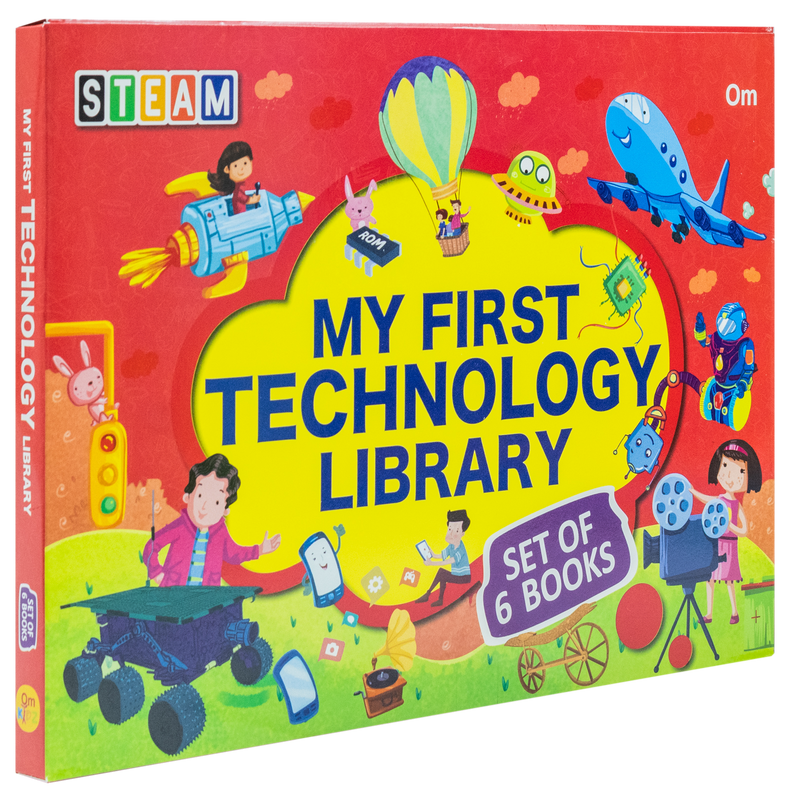 My First Technology Library Set Of 6 Books Level 1-3 By Shweta Sinha Tales Of Inventions