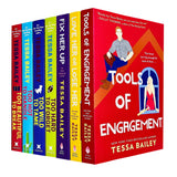 Tessa Bailey Hot & Hammered & Romancing the Clarksons Series– 7-Book Collection Set (Fix Her Up, Love Her or Lose Her,& More) | Romance & Love Stories